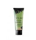 Eclin Scrub & Mask gommage et masque au charbon 125 ml, tube noir et vert, peaux mixtes à grasses