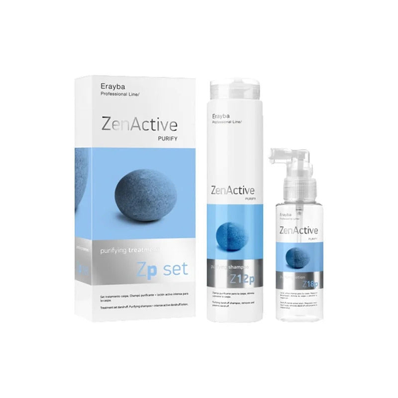 ERAYBA ZenActive Zp مجموعة معالجة منقية لفروة الرأس