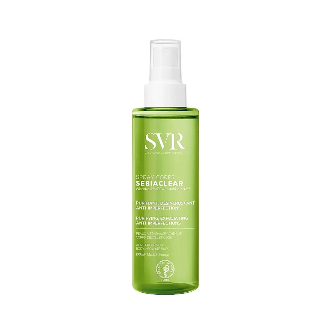 SVR Sebiaclear Spray Corps Anti-Imperfections 150ml