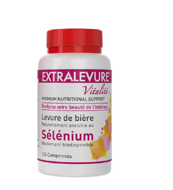 Extralevure Vitalité Sélénium 125 Comprimés