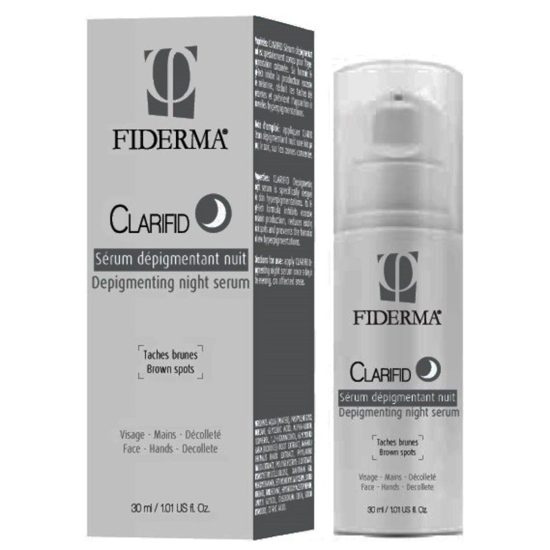 FIDERMA Clarifid Sérum Dépigmentant Nuit 30ml - Soin Anti-taches Visage