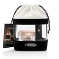 Trousse Filorga Global-Repair Advanced, crème 50 ml rose dorée dans une trousse noire et blanche