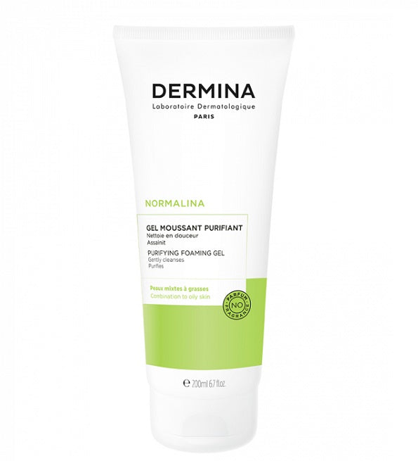 Grasse DERMINA Normalina جل رغوي منظف