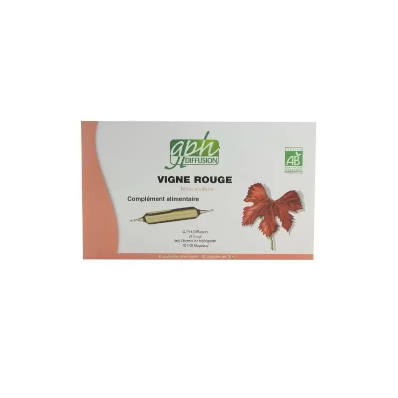 GPH الكرمة الحمراء 20 أمبولة × 15 مل
