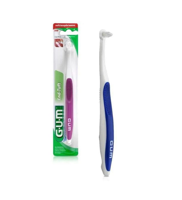 GUM فرشاة أسنان أحادية الخصلة 308RQ
