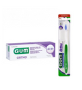 GUM Ortho Dentifrice + Brosse Orthodontique Pack 75ml