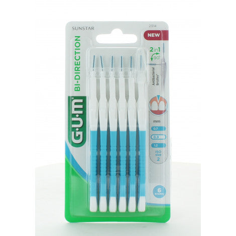 GUM Proxabross Coniq-Micro Fine 0,9 mm 6 brossettes