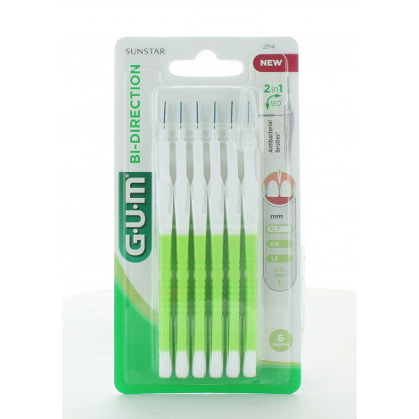 GUM Proxabross Ultra-Micro Fine Brossettes Interdentaires 0,7 mm x6