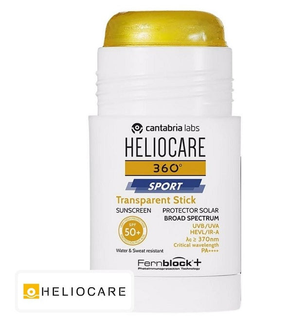 Heliocare 360° Sport Stick Transparent SPF50+ 25g