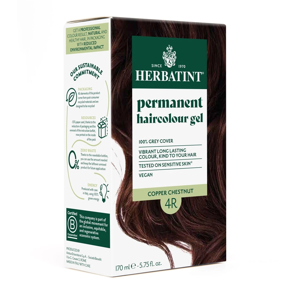 Herbatint Soin Colorant Permanent 4R Châtain Cuivré 150ml