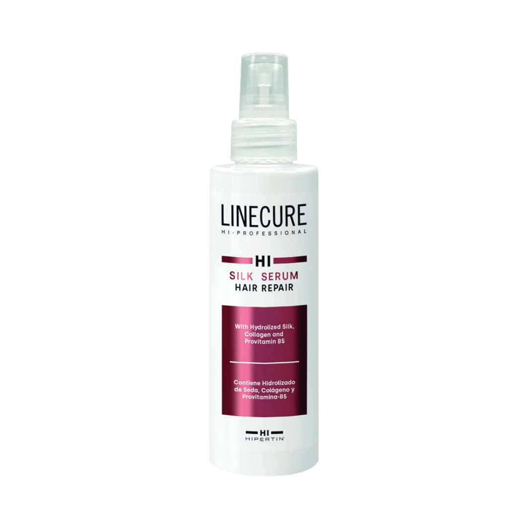 Hipertin Linecure Silk Serum Hair Repair 125 ml, flacon pompe, sérum pointes fourchues