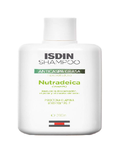 ISDIN Nutradeica Shampoing Anti-Pelliculaire Cheveux Gras 200ml