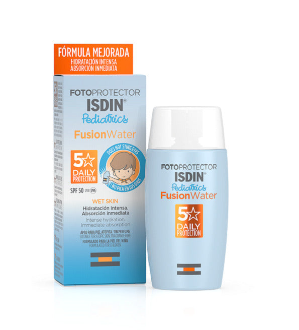 ISDIN Fusion Water Pediatrics SPF50 Crème Solaire Enfants 50ml