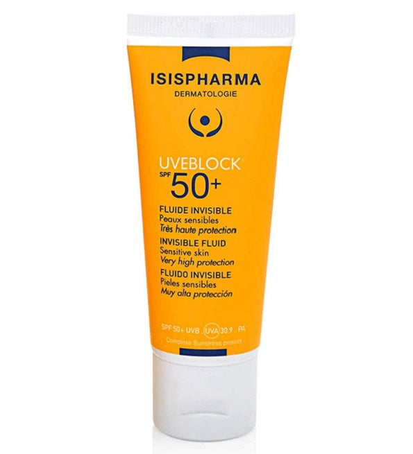 IsisPharma Uveblock SPF50+ Dry Touch Protection Solaire 40ml
