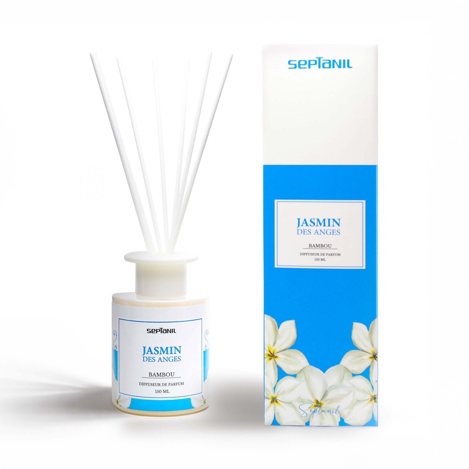 Septanil Diffuseur De Senteur En Bambou Jasmin Machmoum 150m