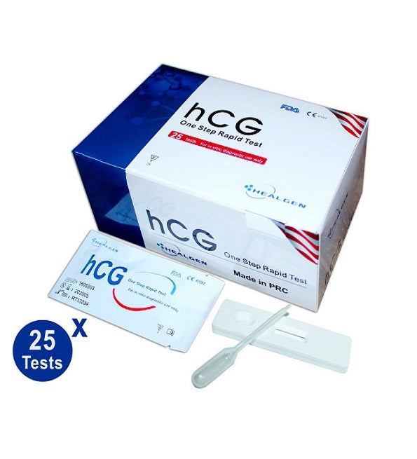 Cical Test de Grossesse HCG 25 Bandelettes