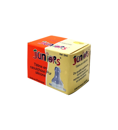 Juniors Tétine en Silicone Simple 2e Âge 6-18 Mois