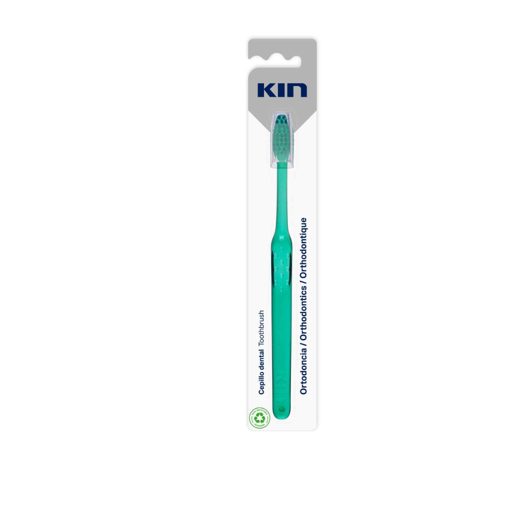 KIN Clinic Brosse à Dents Orthodontique Filaments Souples