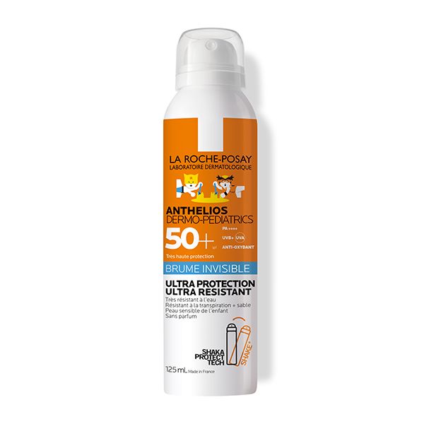 La Roche-Posay Anthelios Enfants Spray SPF50+ 125ml — protection solaire peau sensible enfant Maroc