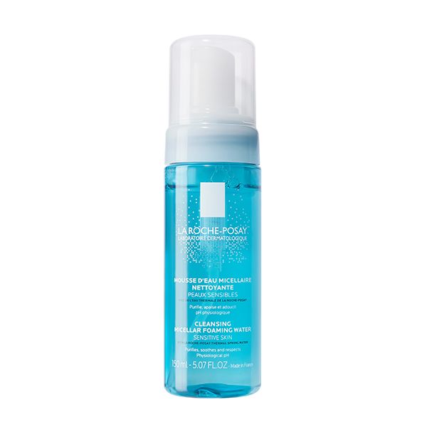 La Roche-Posay Eau Micellaire Mousse Nettoyante 150ml — démaquillant doux peaux sensibles Maroc