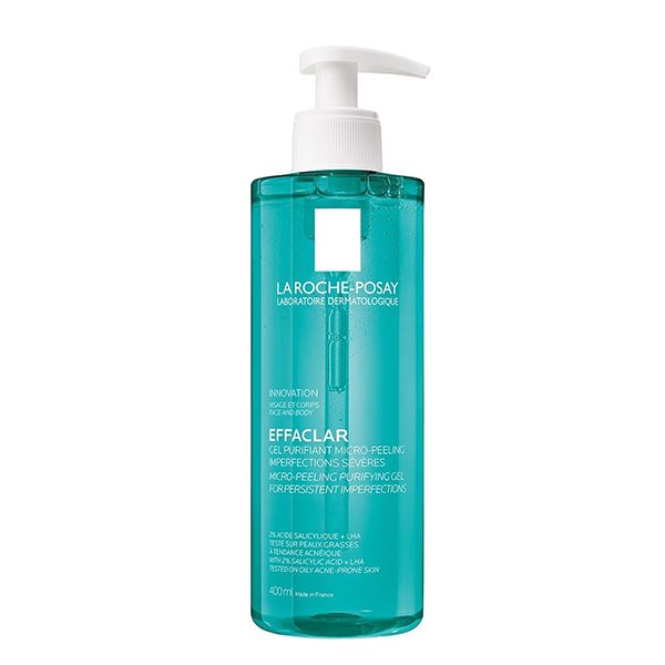 La Roche-Posay Effaclar Gel Micro-Peeling Nettoyant Purifiant 400ml
