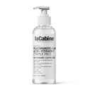 La Cabine Niacinamide Pro gel nettoyant visage 250 ml, flacon pompe transparent, niacinamide et acide lactique