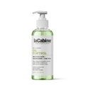 La Cabine Oil Control gel nettoyant visage acide salicylique niacinamide zinc 250 ml, flacon pompe vert