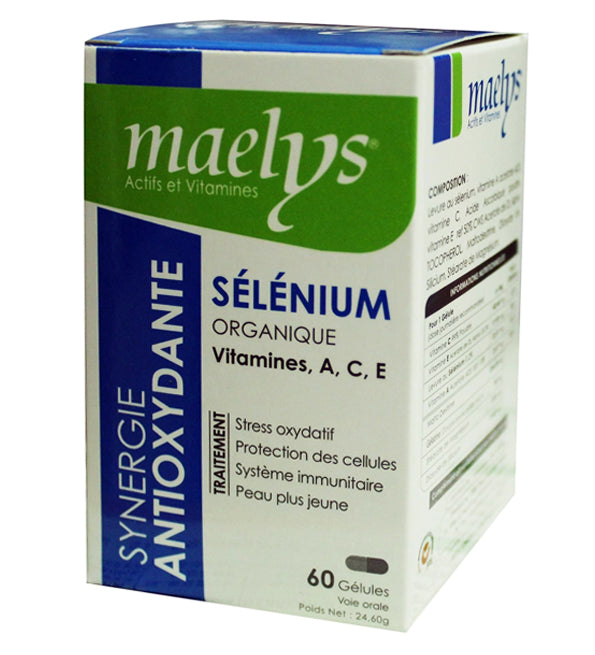 MAELYS Selenium Complément Micronutriments 60 Gélules