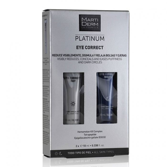 Martiderm Platinum Contour des Yeux Anti-Poches et Cernes 2x10ml
