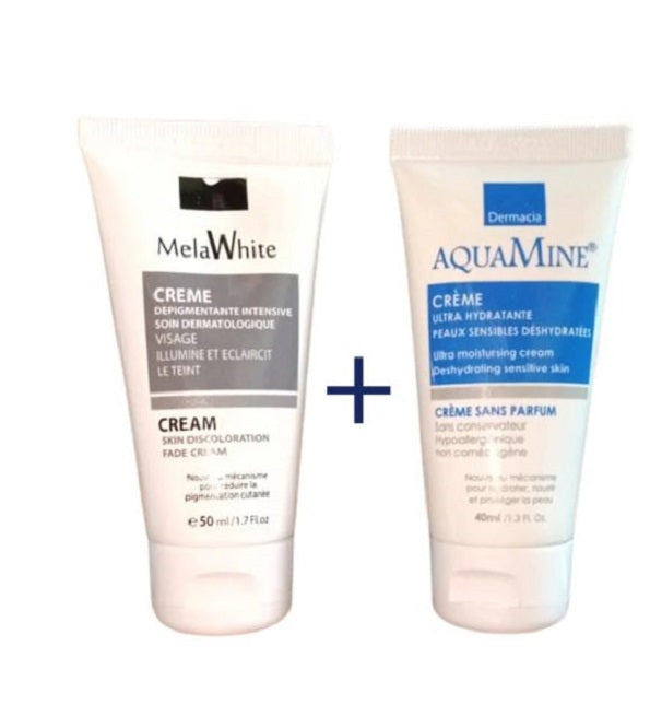 Dermacia Melawhite Crème+ Aquamine Crème Coffret Anti-Taches