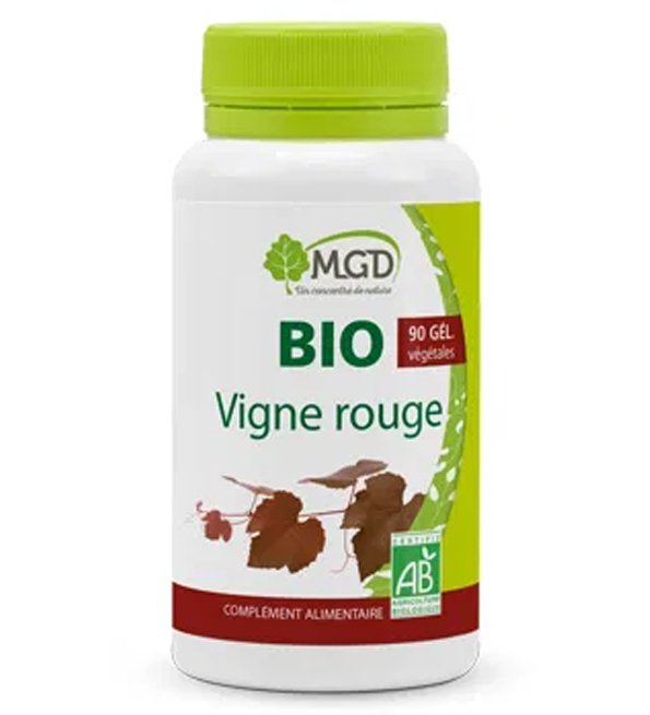 Mgd Nature Vigne Rouge Bio Circulation Veineuse 90 Gélules