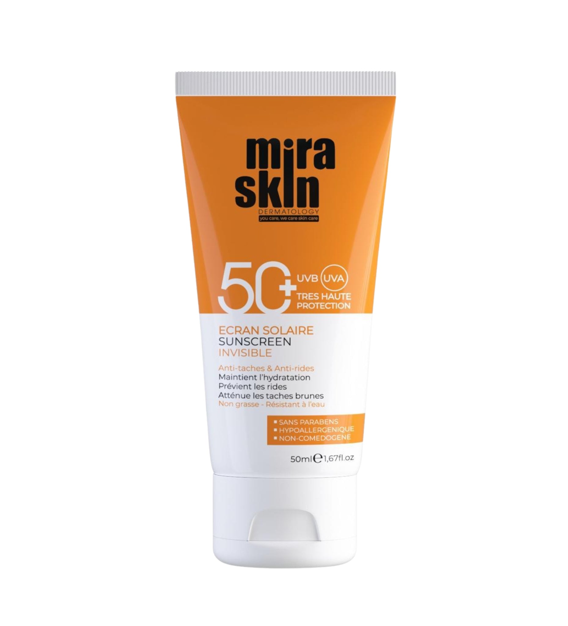 Miraskin Écran Solaire Invisible SPF50+ 50ml