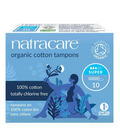 Super Care Natracare Tampons Super Sans Applicateur 10 unités