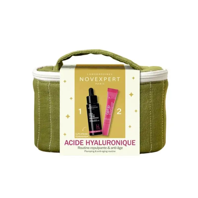 Novexpert Routine Repulpante Anti-Âge Sérum Booster Acide Hyaluronique + Soin Lèvres Lip'Up