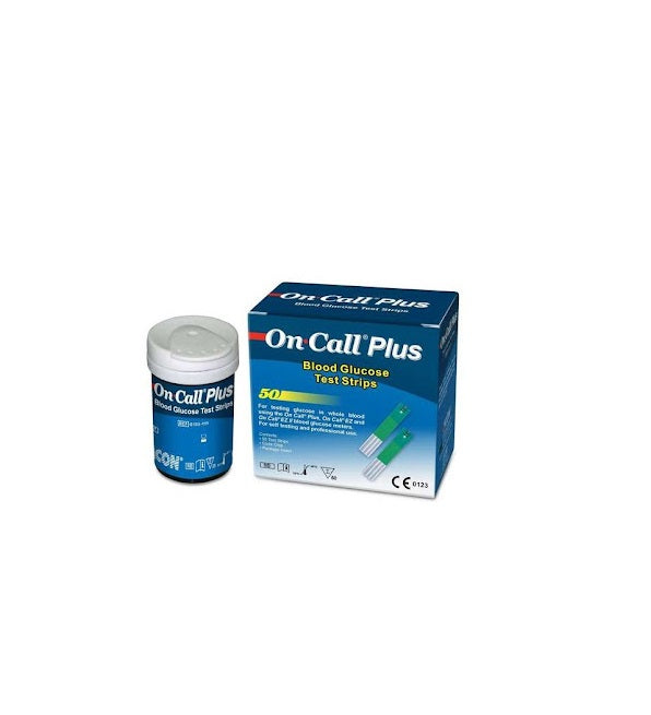 ON CALL On Call Plus Bandelettes Glycémie 50 Autocontrôle