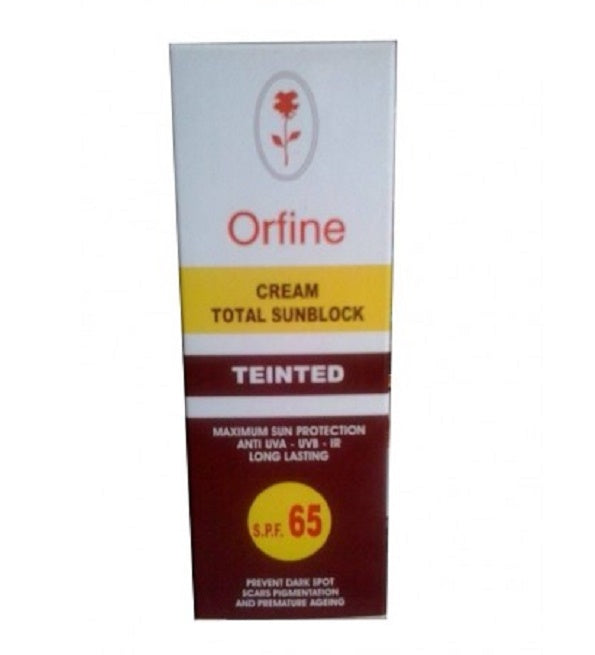 Orfine Écran Total SPF50+ Teinte 50ml