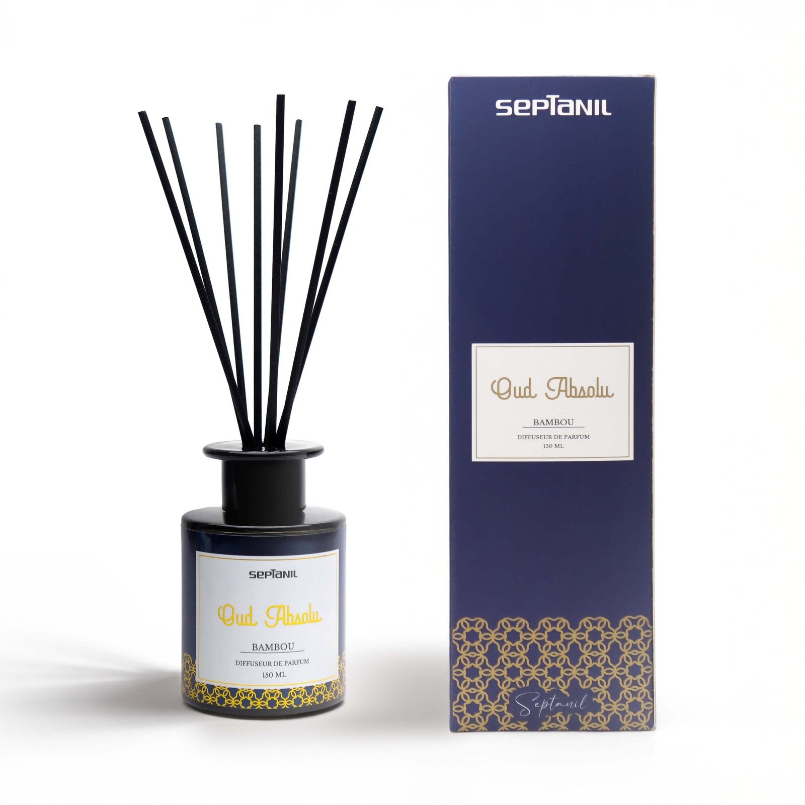 Septanil Diffuseur De Senteur En Bambou Oud Absolu 150ml