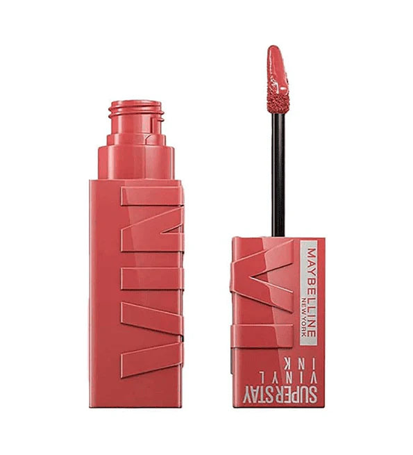 Maybelline Superstay Vinyl Ink 15 Peachy أحمر شفاه فينيل يدوم طويلاً
