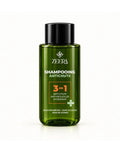Zeera Shampoing Anti-Chute 3en1 flacon vert, anti-chute anti-pellicules hydratant, sans sulfates - ParaSmart Maroc