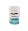 Prophar Slim-Phar Ligne et Silhouette au café vert, pilulier blanc de 50 gélules, étiquette turquoise