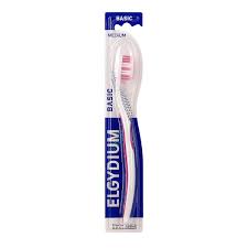 ELGYDIUM Brosse à Dents Basic Medium