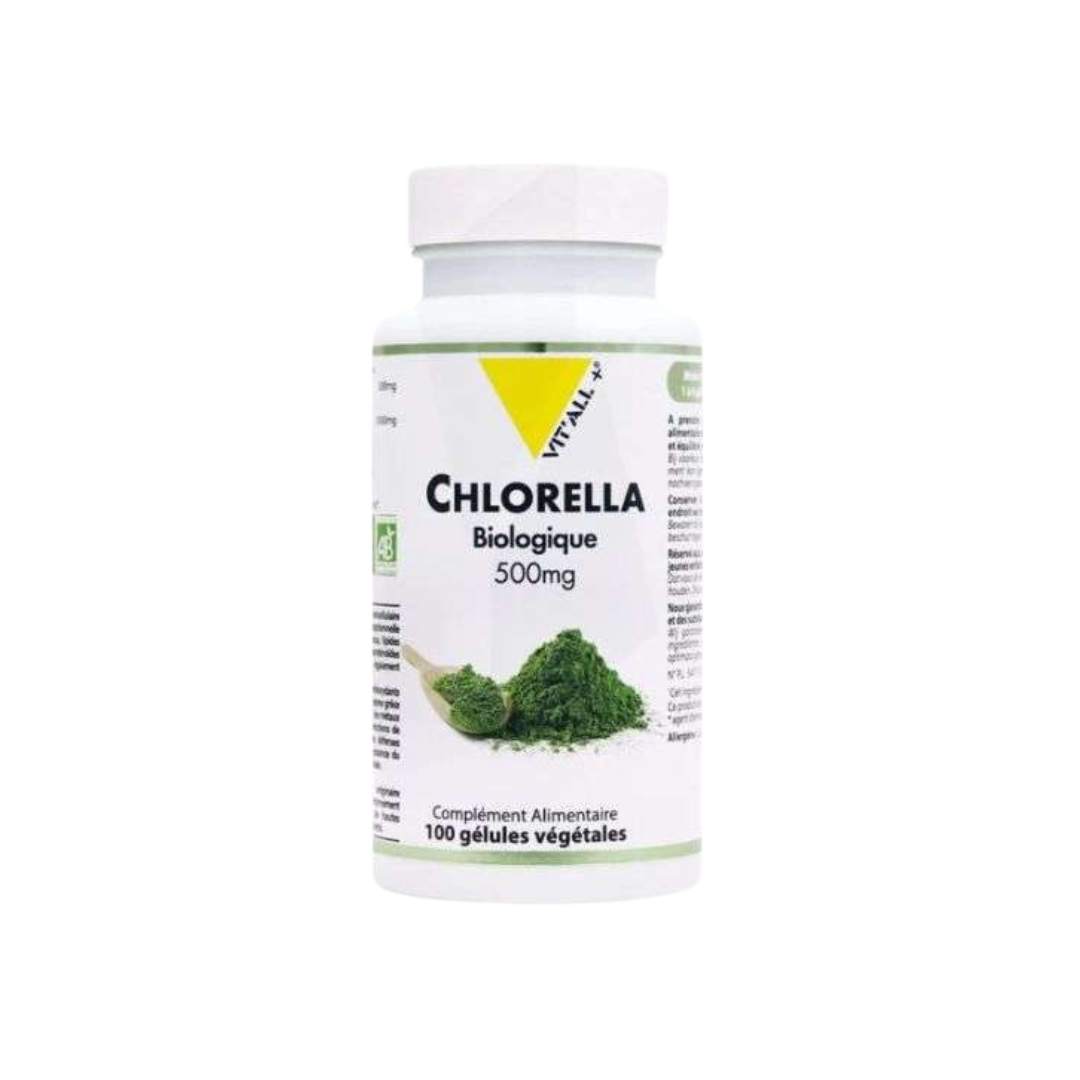 VITALL PLUS Chlorella 500mg 100 gélules