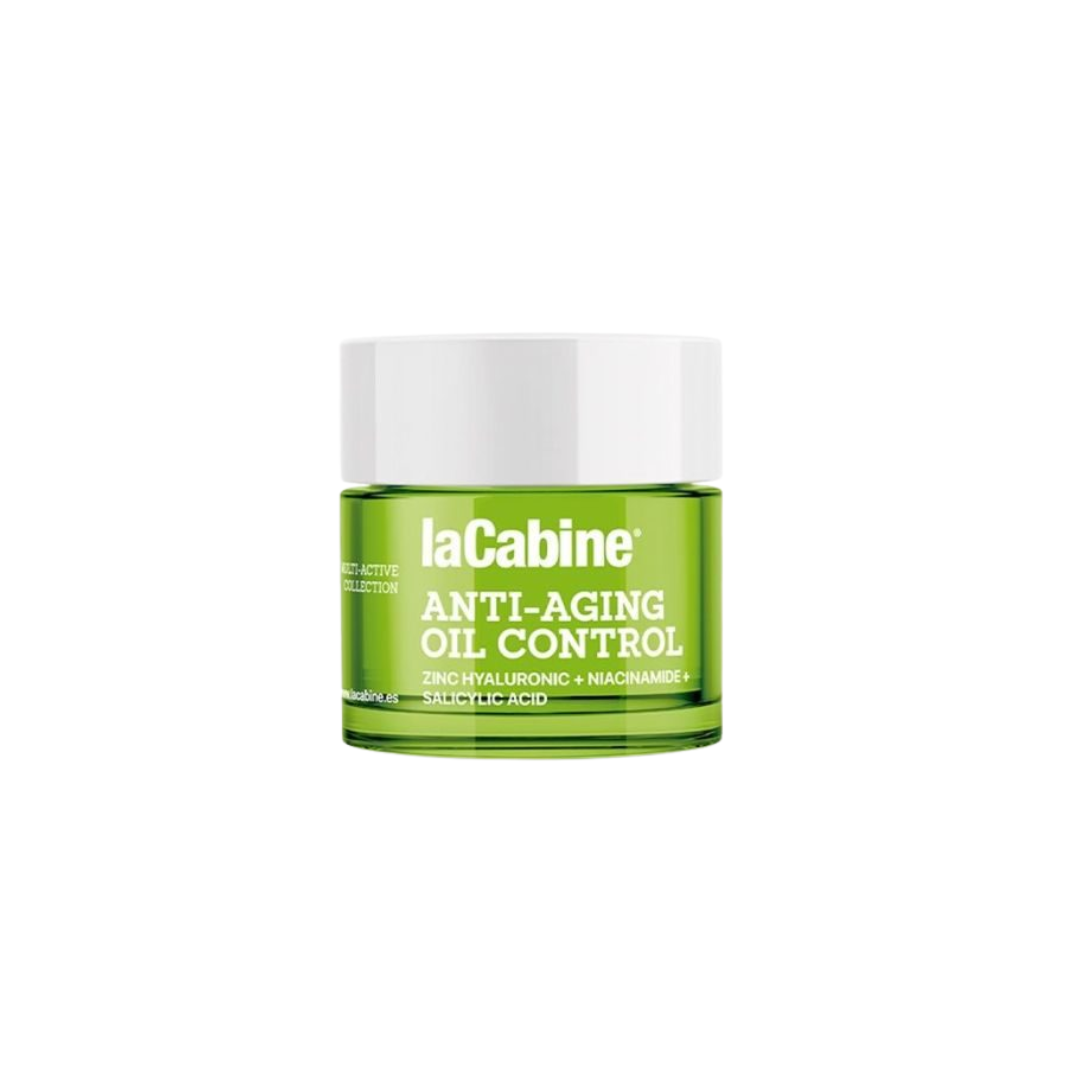 LaCabine جل كريم للتحكم في الزيوت - مرطب للوجه للبشرة المختلطة إلى الدهنية 50 مل