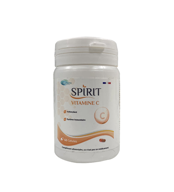 Spirit Vitamine C 60 gélules Complément Immunité