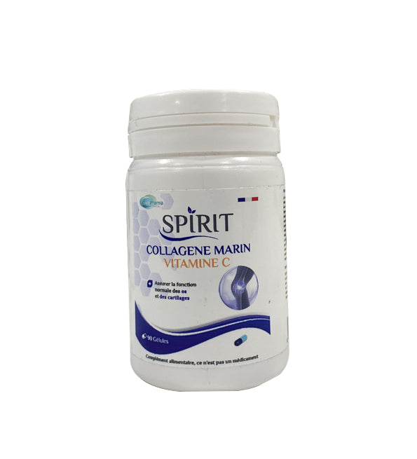 Spirit Collagène Marin Vitamine C 90 Gélules