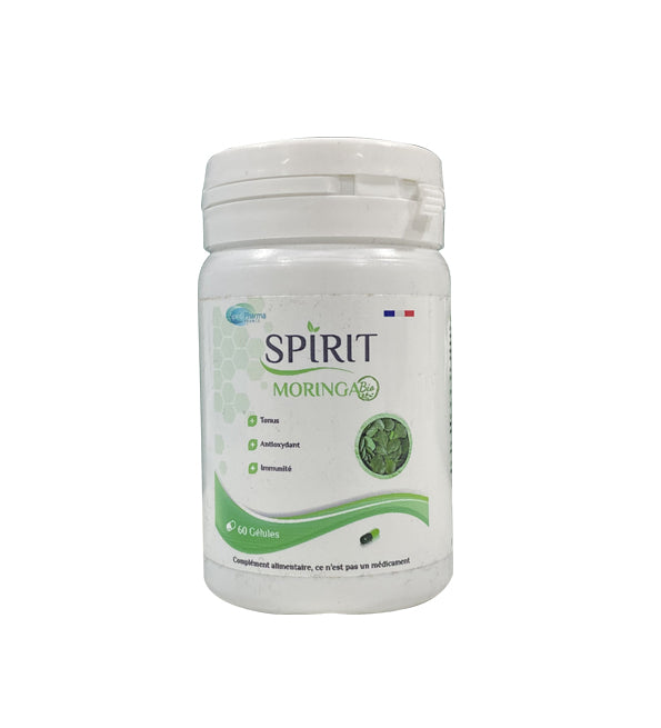 Spirit Moringa 60 gélules Complément Alimentaire Naturel