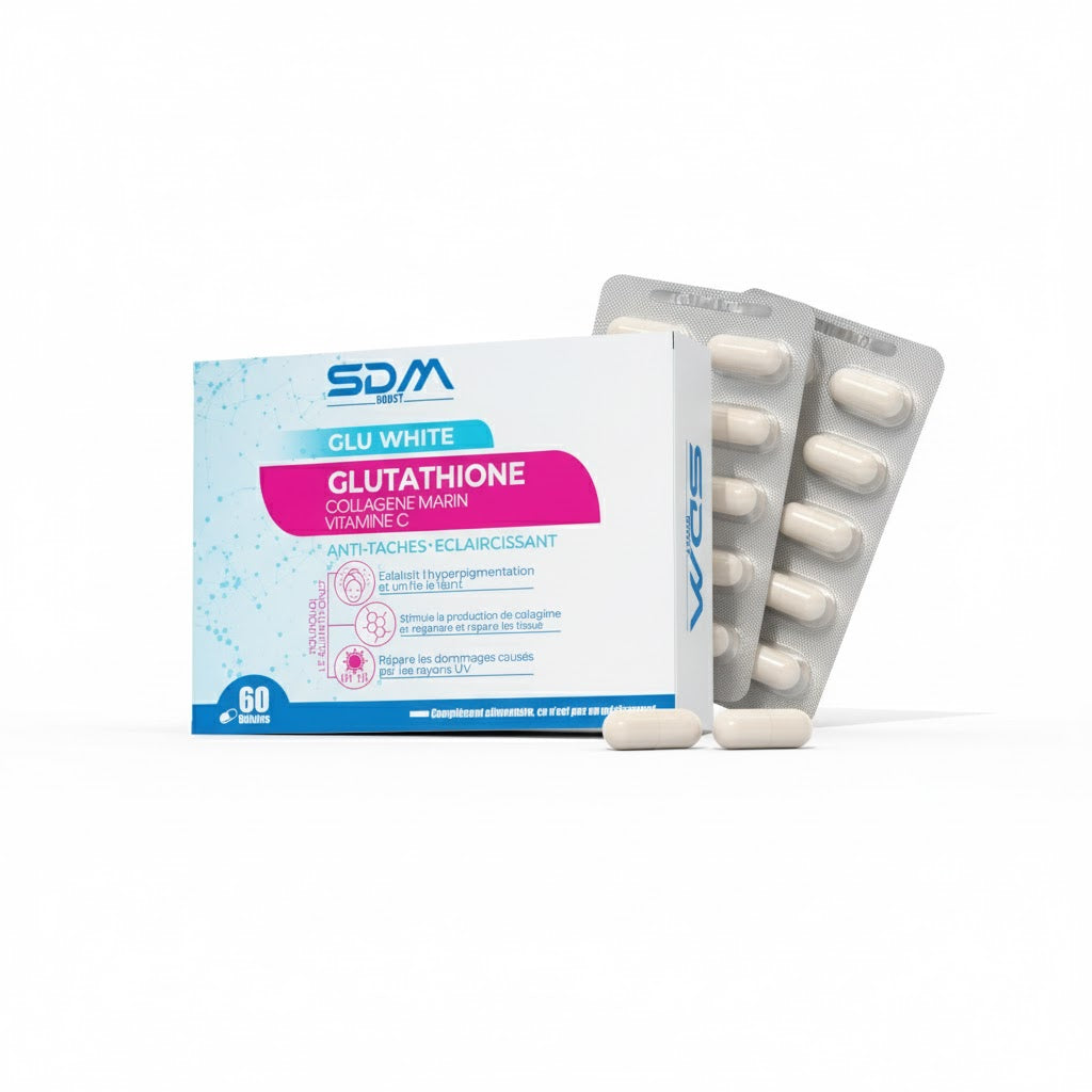 SDM Boost Glu White Glutathione 60 Gélules