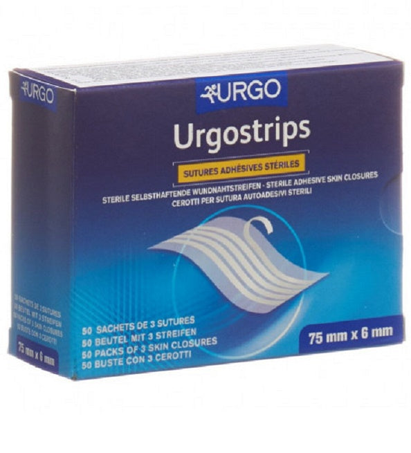 Urgo Strips Pansement Adhésif Stérile 75mm x 3 Unités