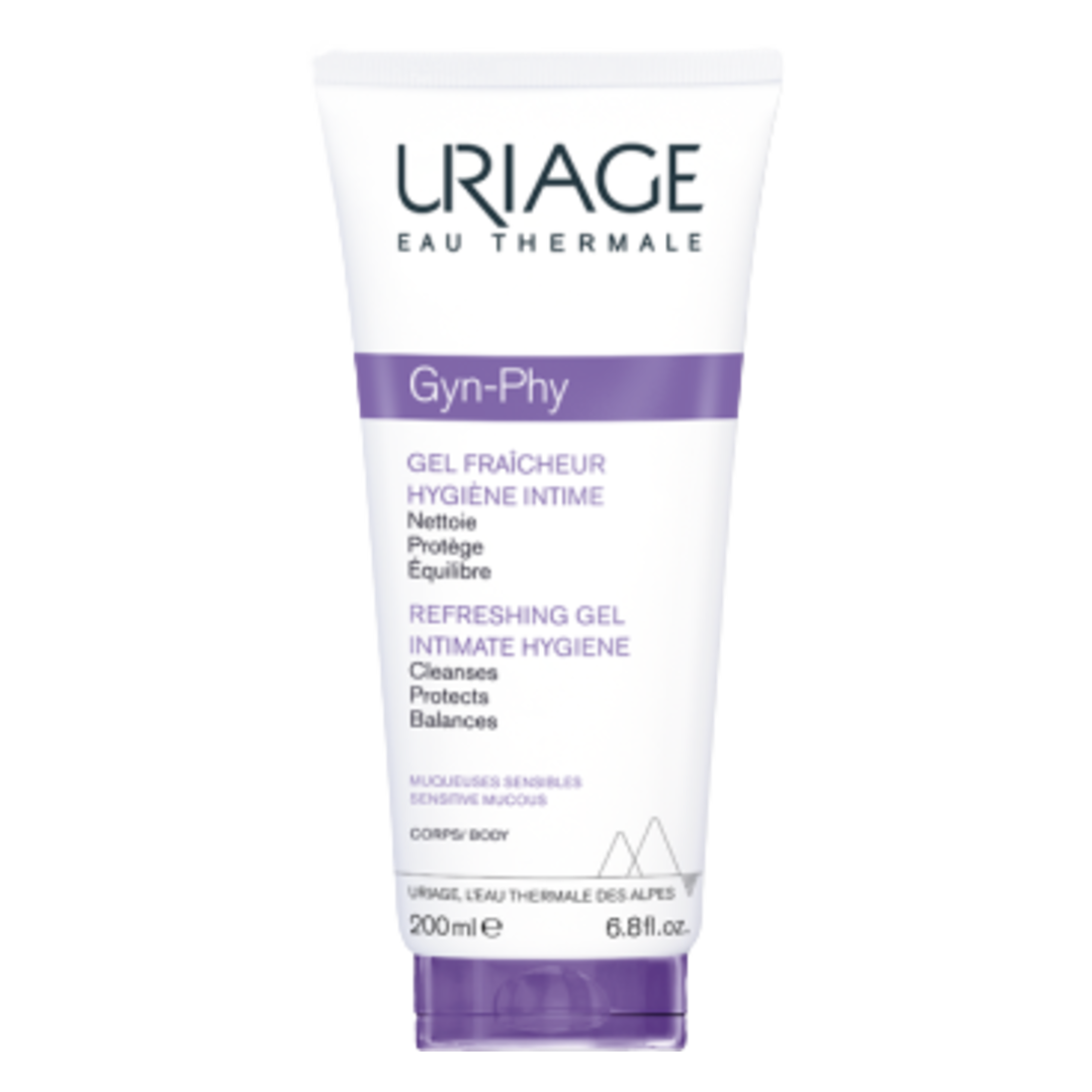 Uriage Gyn-Phy Gel Toilette Intime 200ml — flacon, hygiène intime quotidienne