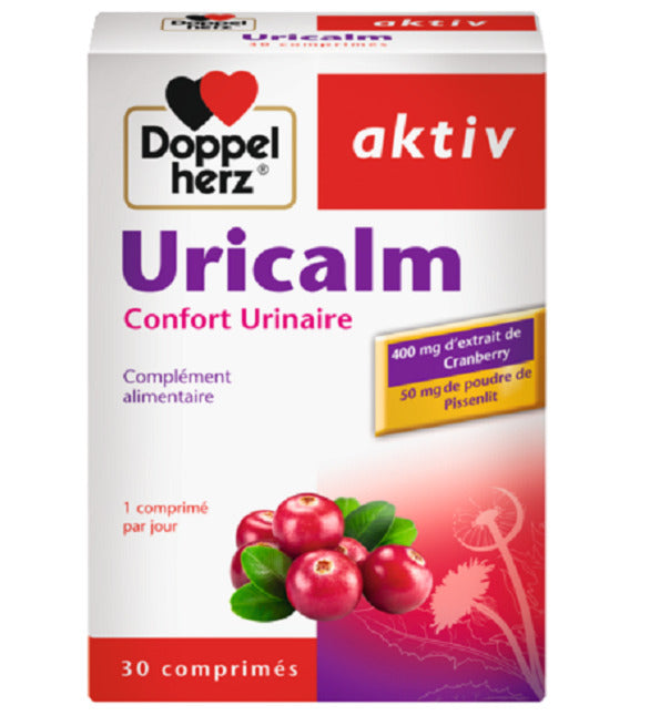 Doppel Herz Uricalm Complément Alimentaire 30 Comprimés